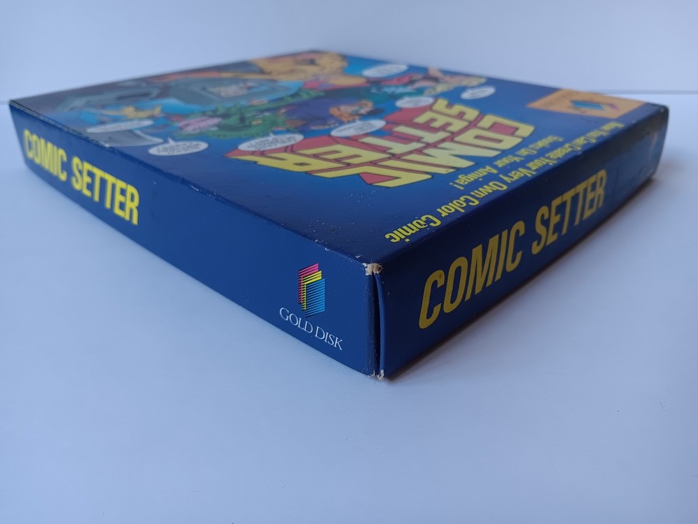 Amiga Comic Setter Computer Software Tested/Works Gold Disk Commodore