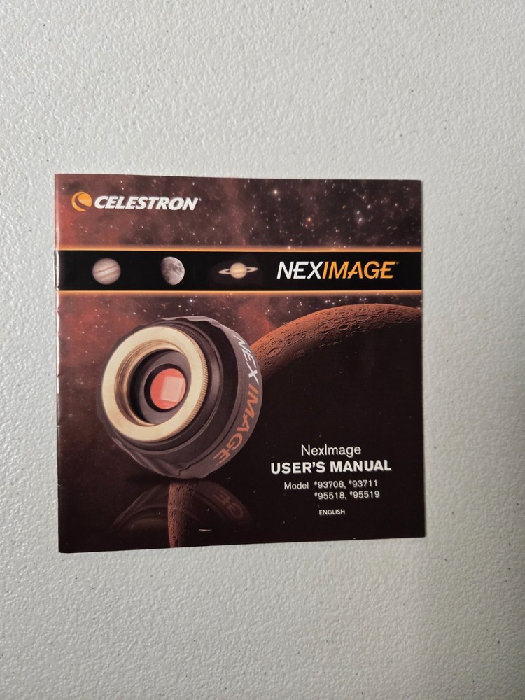 Celestron NexImage 5 Solar System Imager 5MP CMOS Sensor MT9P031 Beginner Camera