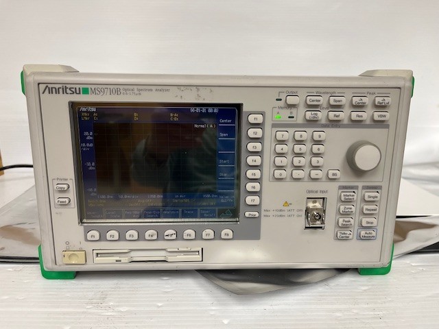 Anritsu MS9710B Optical Spectrum Analyzer, 0.6-1.75um