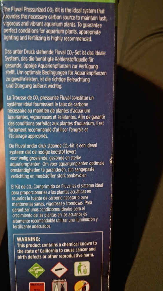 Fluval Pressurized CO2 Kit - 45g