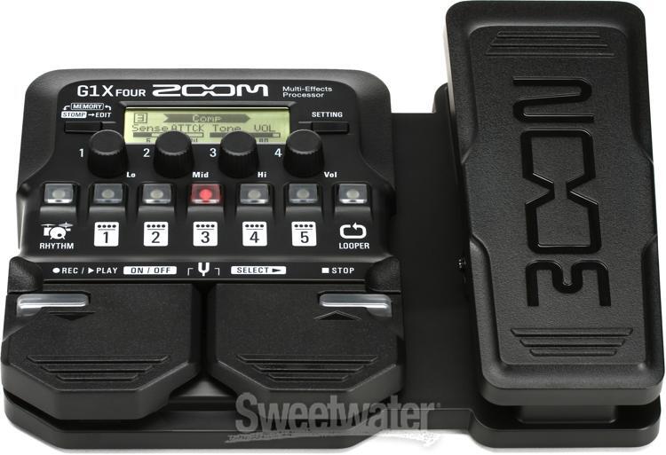 Zoom G1X FOUR Multi-effects Processor with Expression Pedal