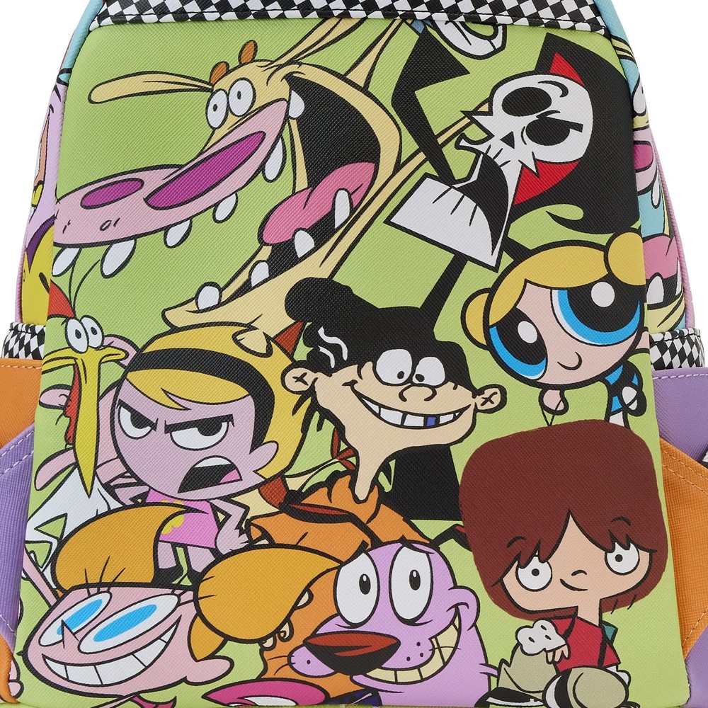 Loungefly Cartoon Network Retro Collage Mini Backpack One Size, Multi