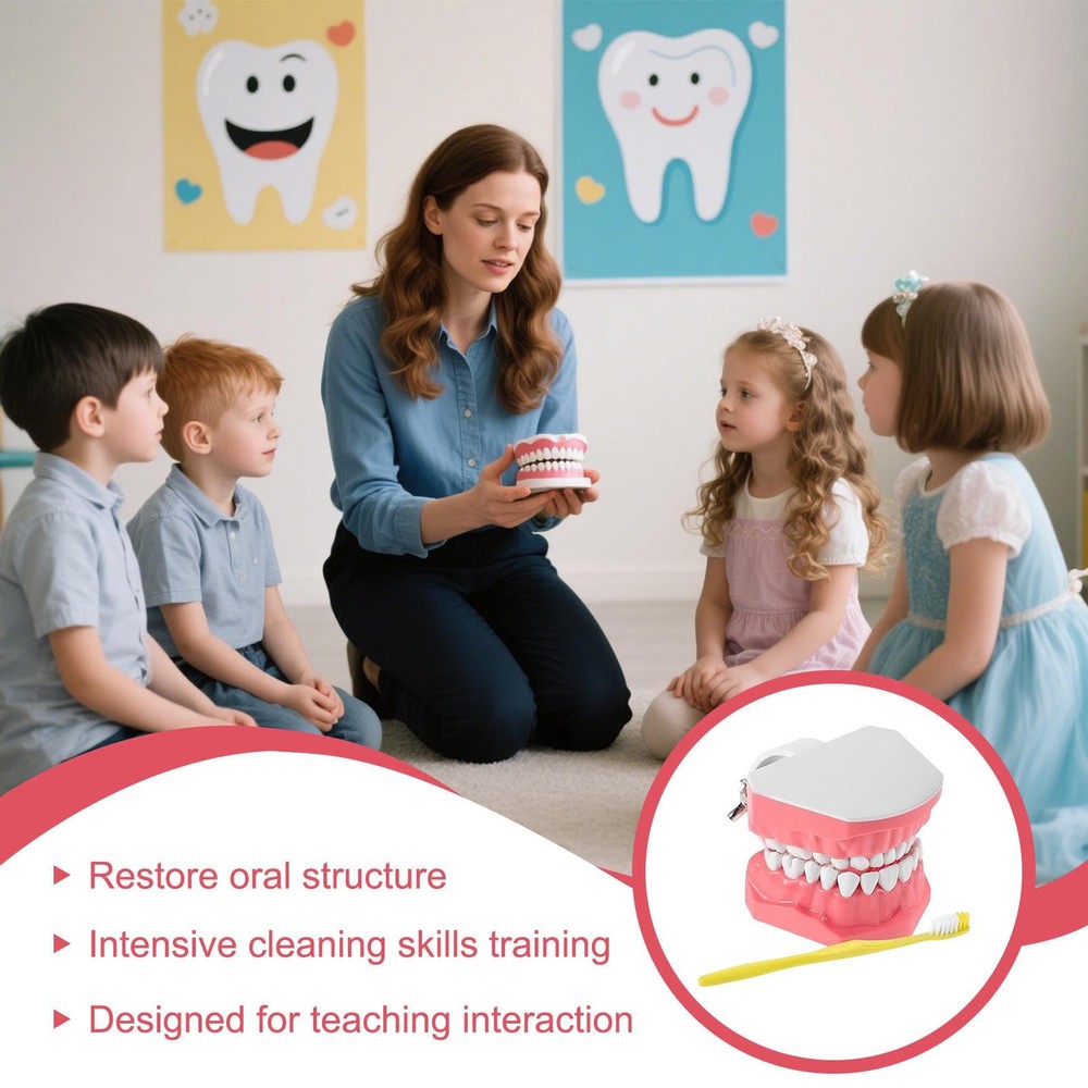 Interactive Tooth Brushing Model for Educational Training with Toothbrush