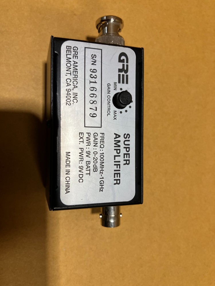 GRE Super Amplifier for scanners