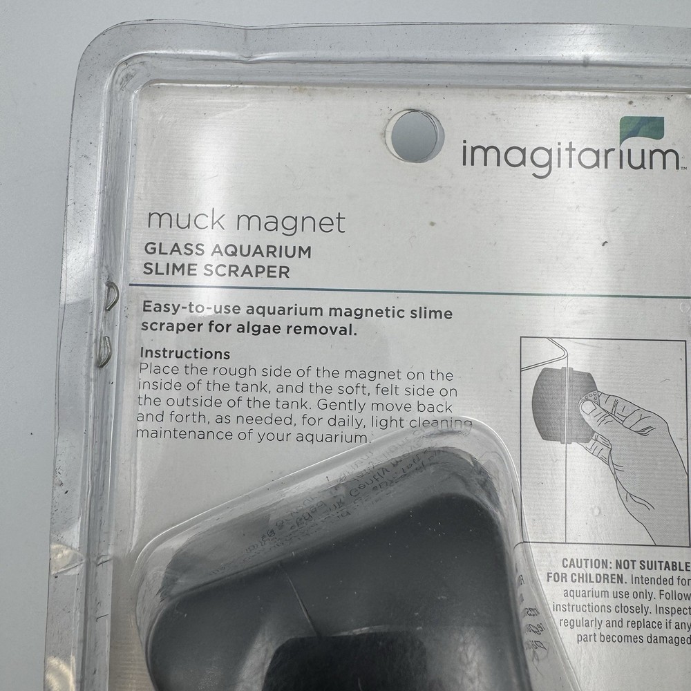 Imagitarium Large Muck Magnet Glass Aquarium Scraper