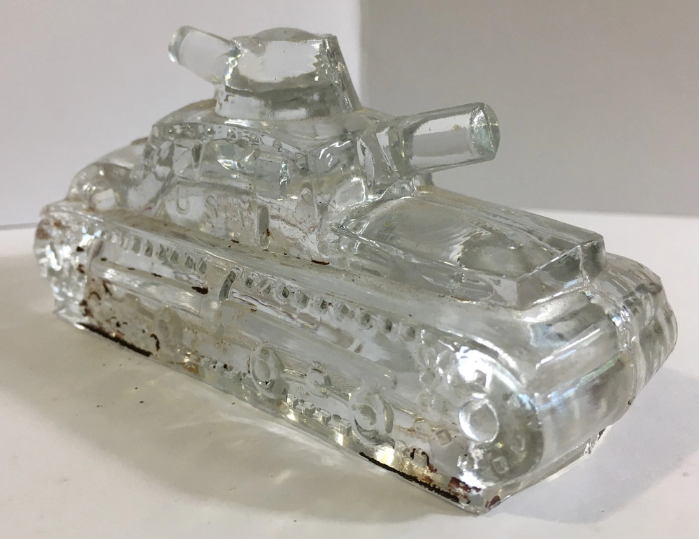 Vintage Candy Container - Military Tank (1000682)