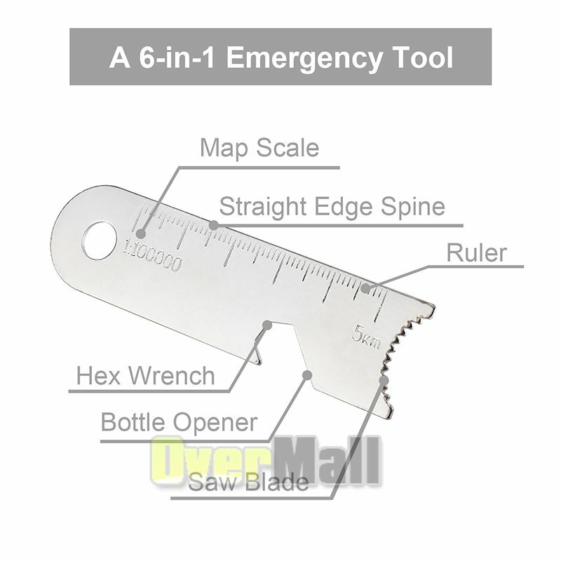 Pocket Magnesium Fire Starter Starting Stick for Camp Camping Survival