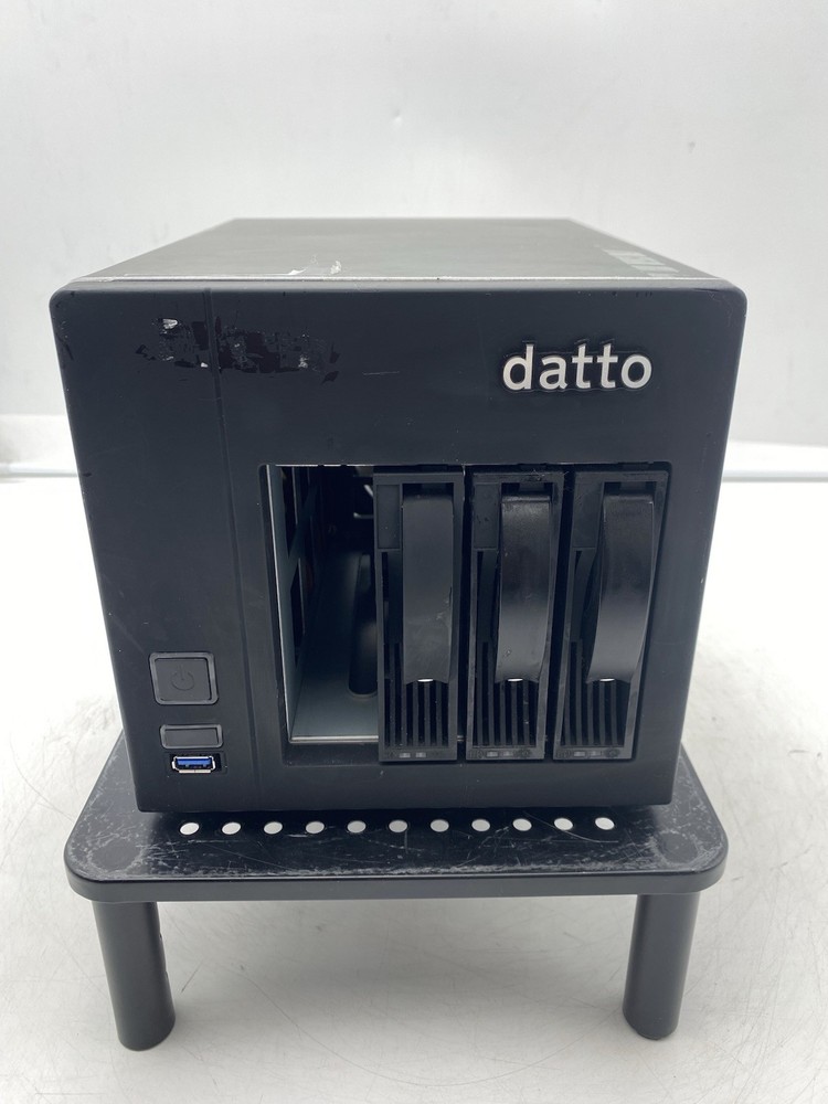 Datto S3B1000 4 Bay 3.5" NAS Storage Diskless / Missing One Caddy
