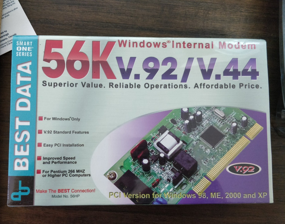 Best Data Smart One (56SF92) 56 Kbps