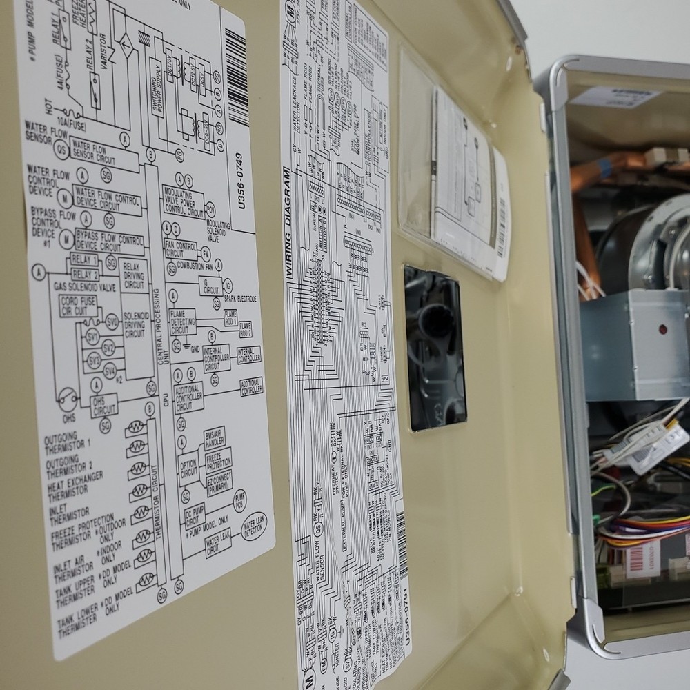 Rinnai RE160IP Internal Tankless Water Heater 160k Btu 6.6 gpm max PROPANE