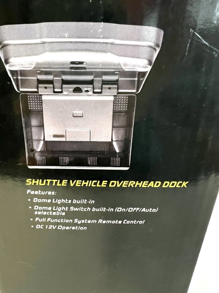 Audiovox DVD Shuttle System Shuttle Vehicle Overhead Dock NEW DS102