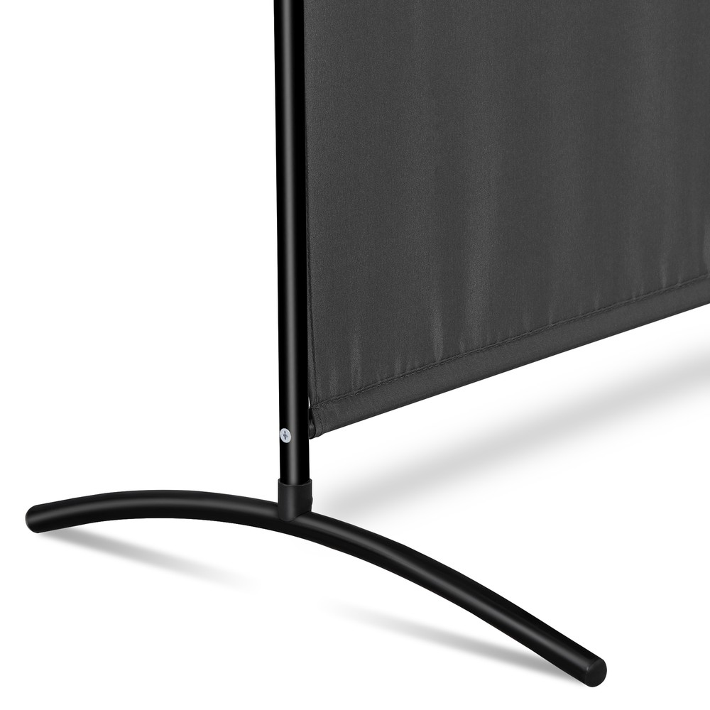 6 FT Tall Room Divider Screen Fabric Wall Divider 3 Panel for Office Bedroom
