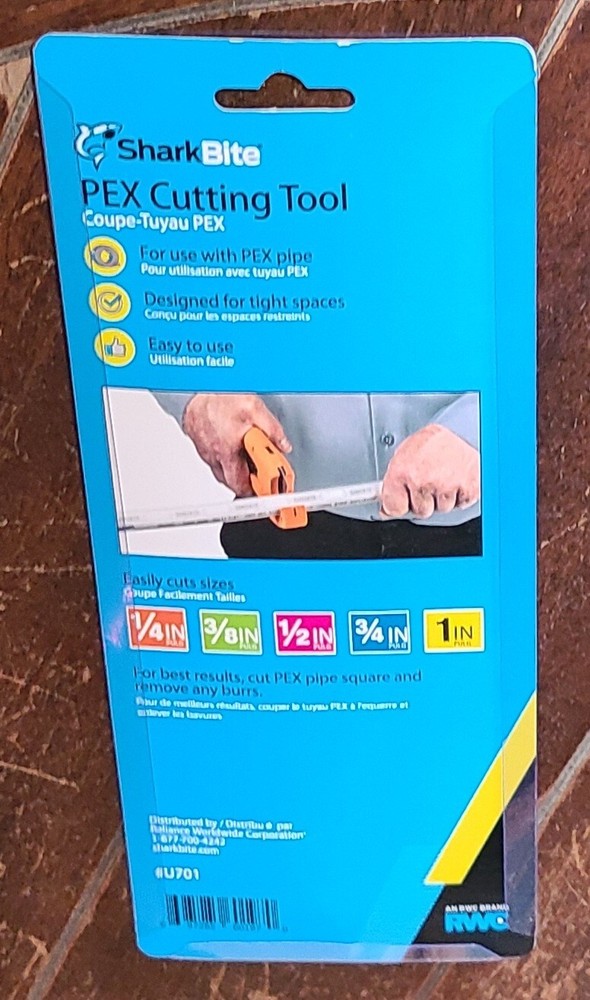 SharkBite PEX Cutting Tool: For Tight Spaces -Cuts up to 1"- Item #U701