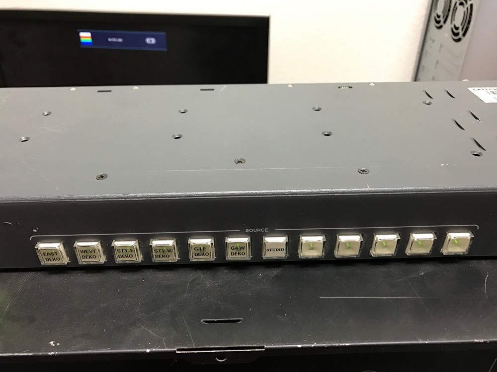 LEITCH HARRIS RCP-12x1-P CONTROL PANEL P12X1-RCP