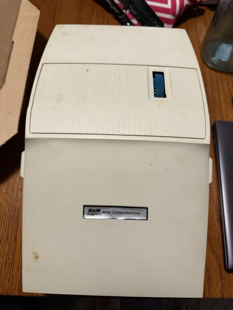 Vintage Smith-Corona SCM Model 708 Adding Machine Calculator Office Equipment