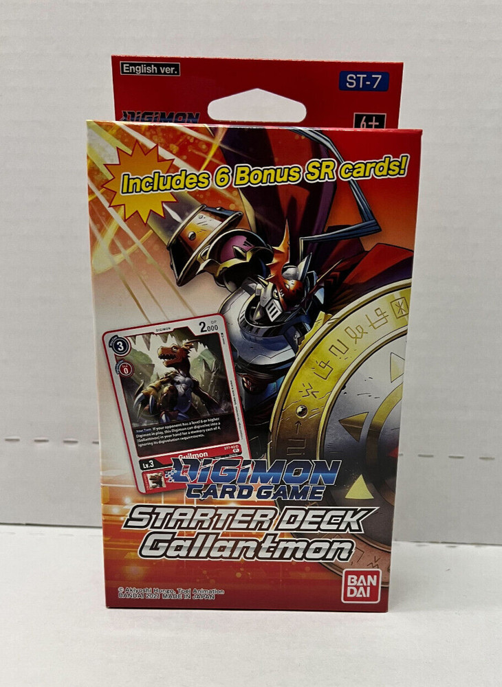 Digimon Card Game Starter Deck Gallantmon ST-7
