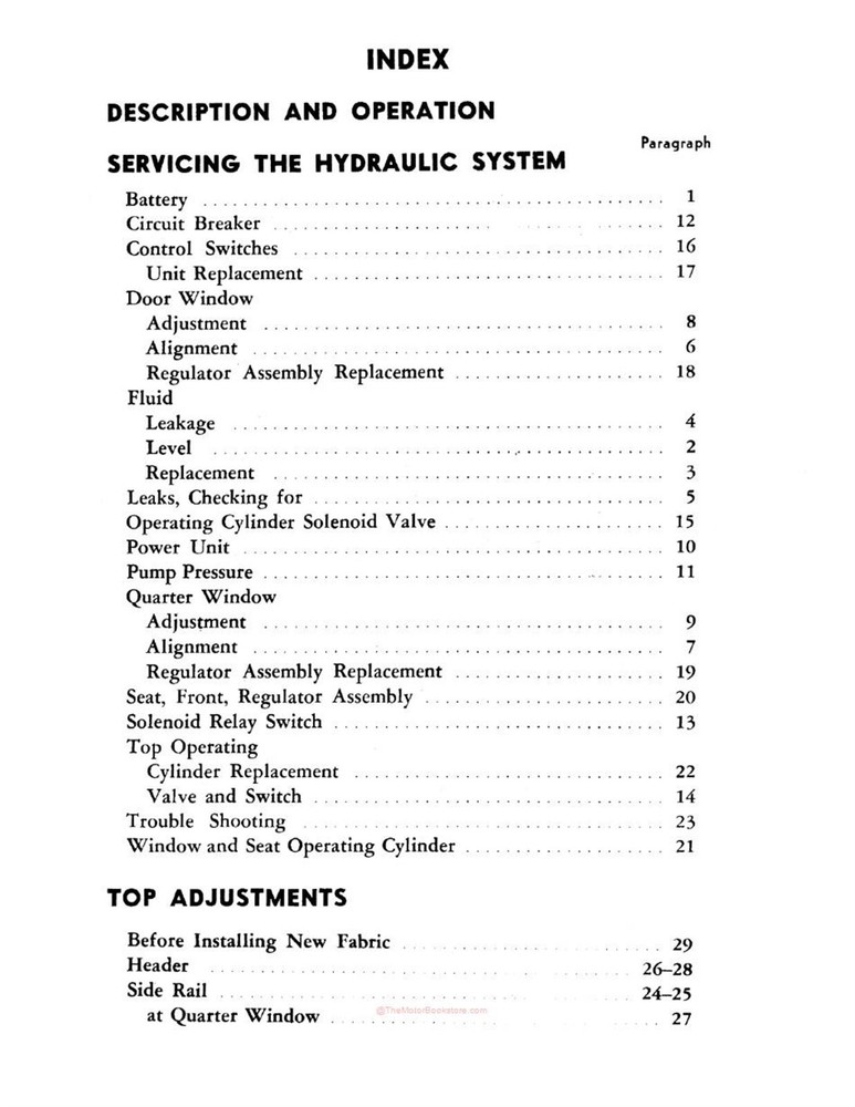 1946 - 1950 Packard Service Manual