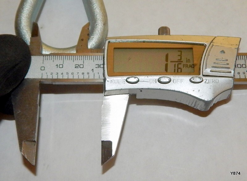 1-3/16" I.D. 15/16" Thread Tow Hook