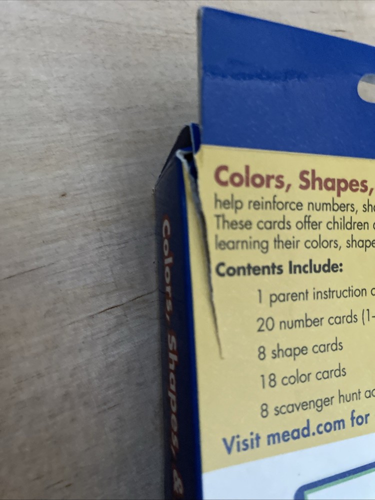 Assorted Learning Flash Cards And Game