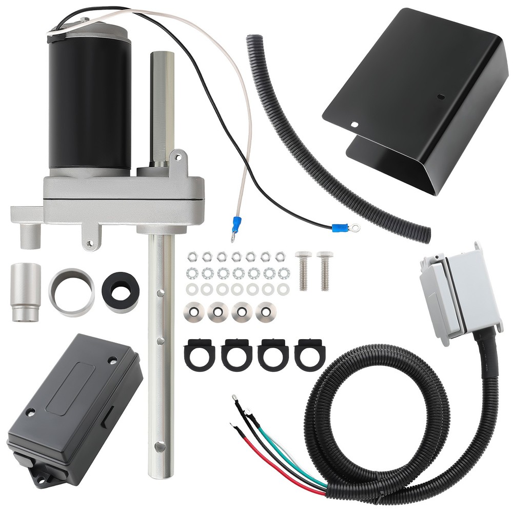 Electric Powered Trailer Jack Kit Replacement Bevel Gear Single Speed Jacks