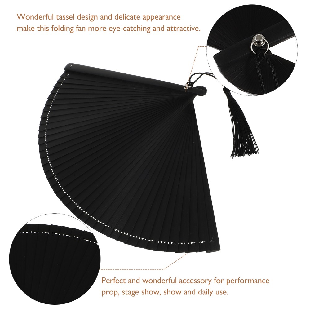 Bamboo Fan Convenient Folding Fans Handheld Man Foldable Chinese