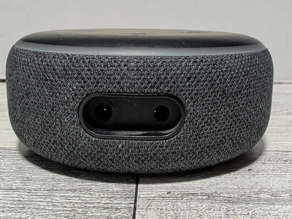Amazon Echo Dot (3rd Generation) Smart Speaker Black Factory Reset Tested Works