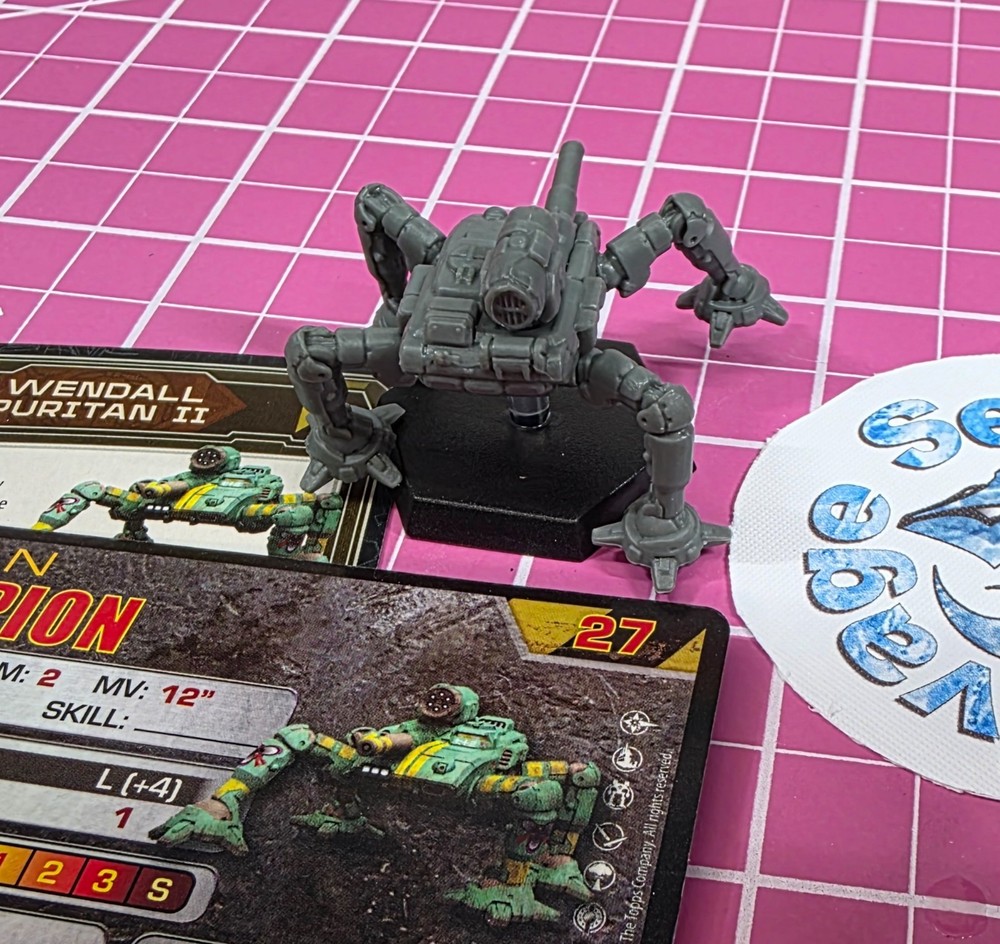 BattleTech Scorpion Mech -- Inner Sphere Security Lance + Cards