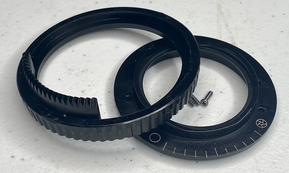Olympus BH-2 Microscope Field Iris Diaphragm Ring with Screws