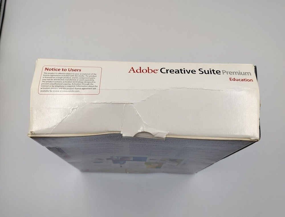 Adobe Creative Suite Premium 2004 w/Discs and Serials