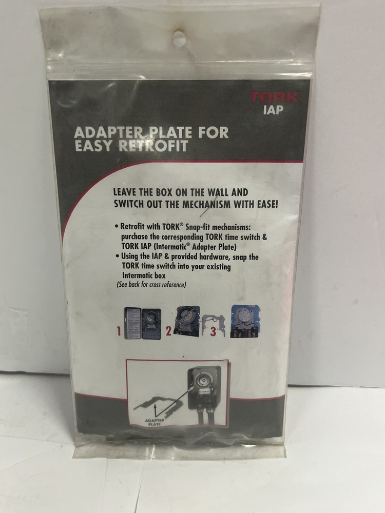 NEW Tork IAP - Adapter Plate for Mounting Timer