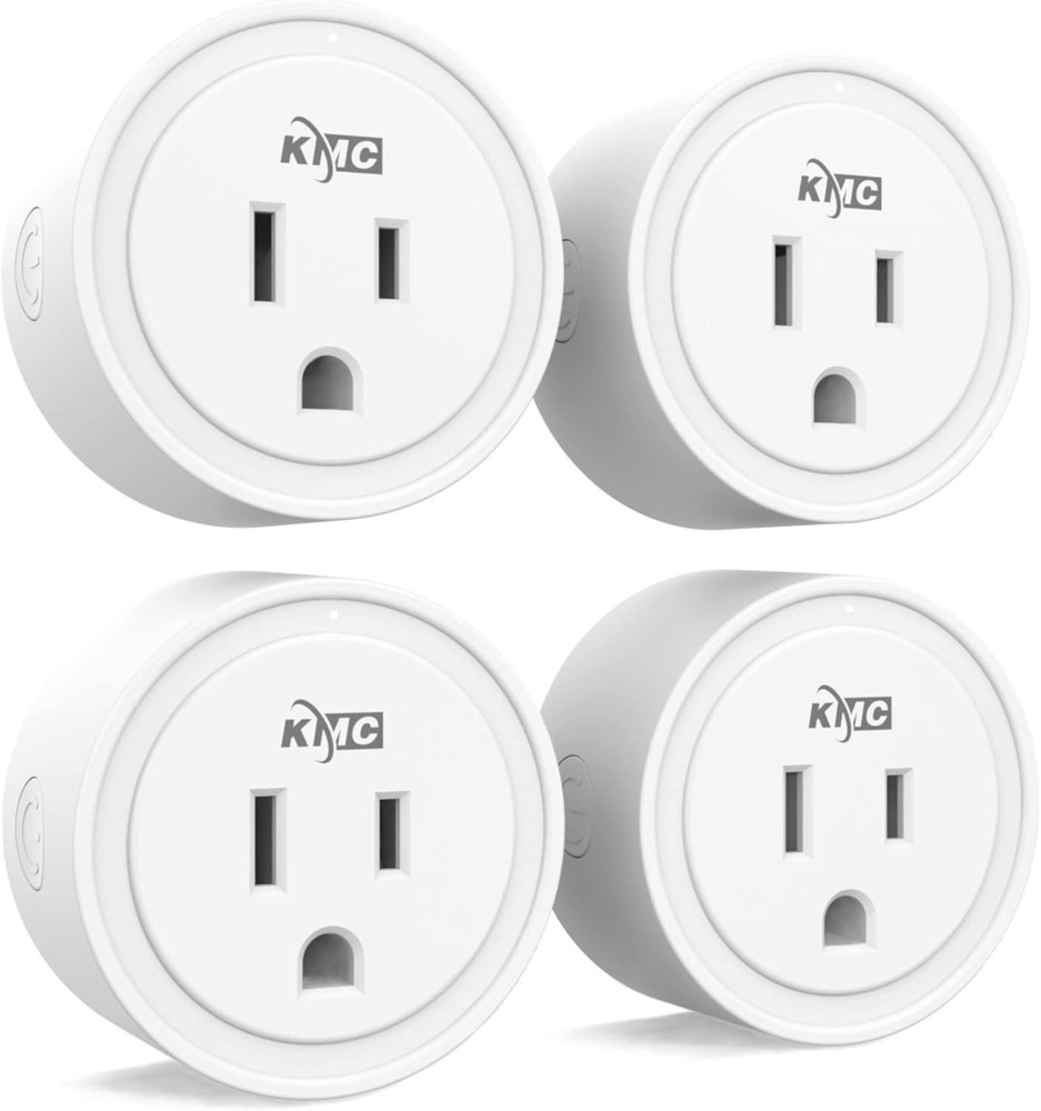 Smart Plug Mini 4 Pack Wi Fi Outlets Remote Control