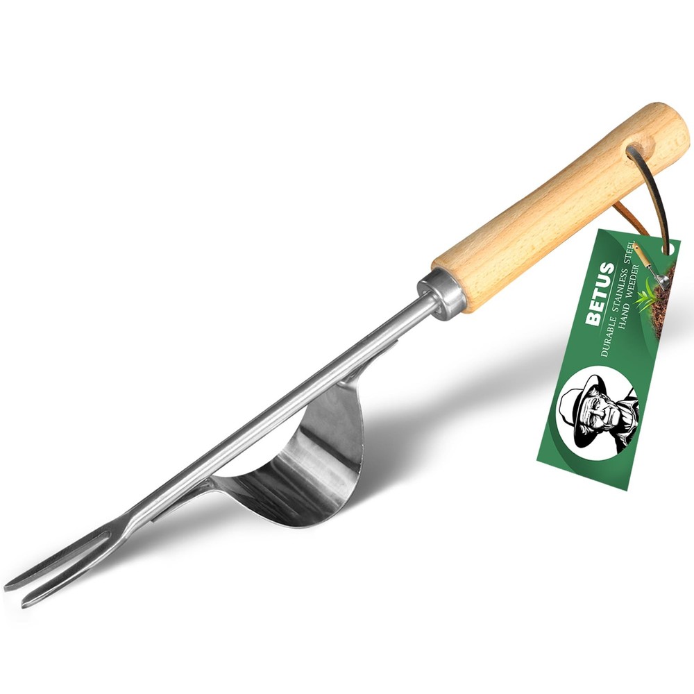 Manual Hand Weeder  BendProof Leverage Base for Super Easy Weed Removal & Dee...