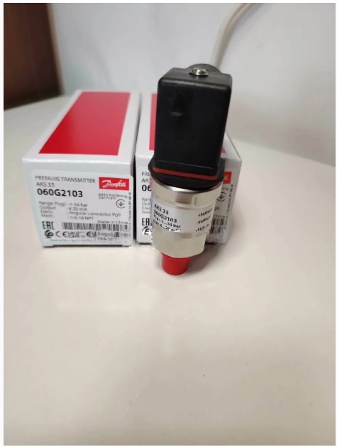 1x New Danfoss AKS33 060G2103 pressure transmitter