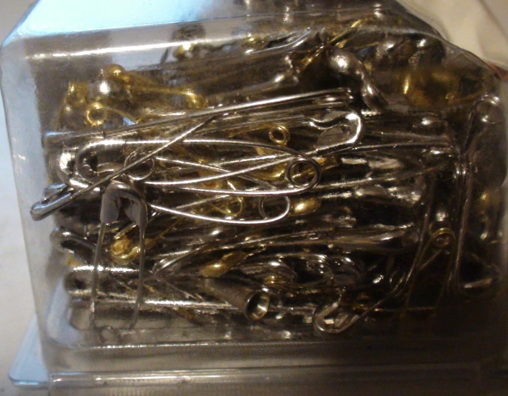 2 Pack Singer Assorted Assorted Safety Pins, 225 Ct