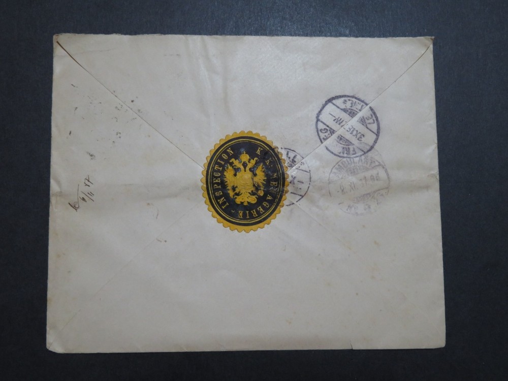 Austria 1887 Cover / Light Creasing - Z9635