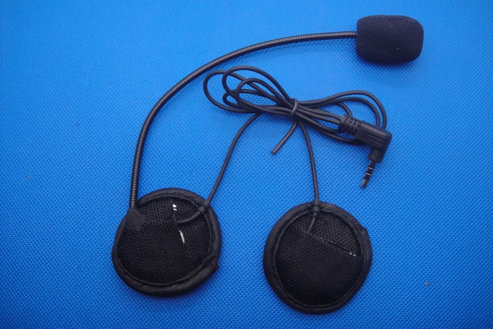 EJEAS Microphone Headphone Headset for V6 Pro Motorcycle Helmet BT Intercom GPS
