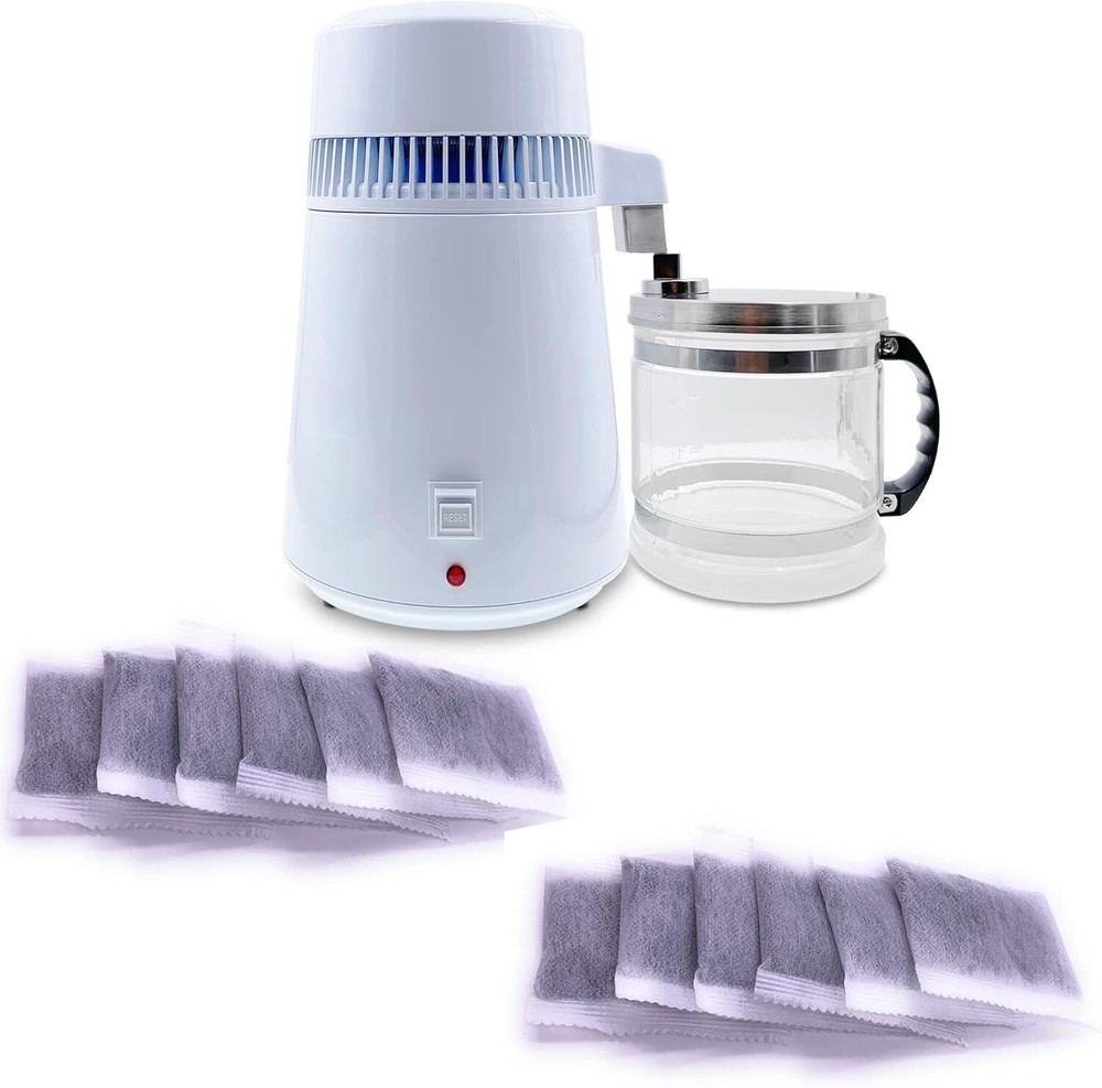 Xcivi Replacement Activated Charcoal Distiller Filters Compatible with...