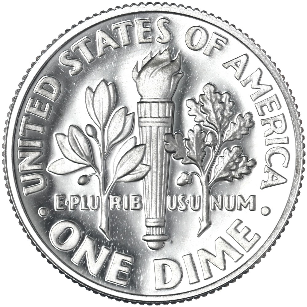 2009 S Roosevelt Dime Gem DCam Proof CN-Clad