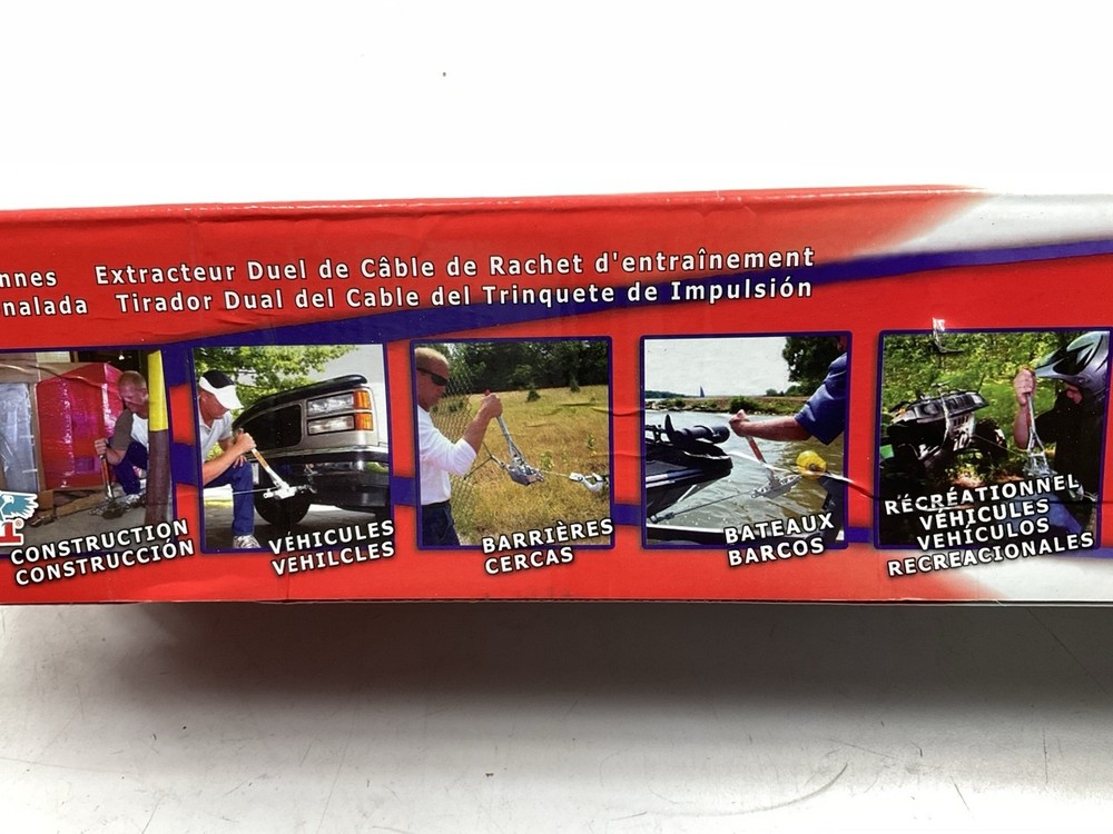 AMERICAN POWER PULL CORP 18500 Cable Puller, 1-Ton