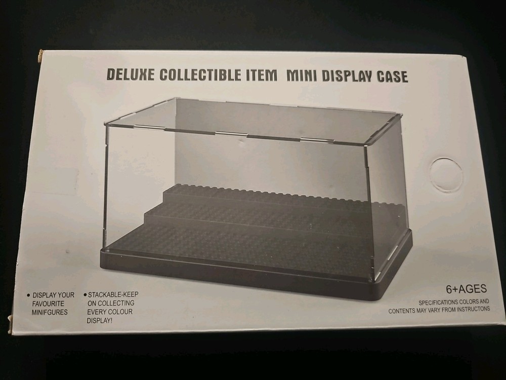 Display Case for Collectible Mini-figures and Action Figures Blocks