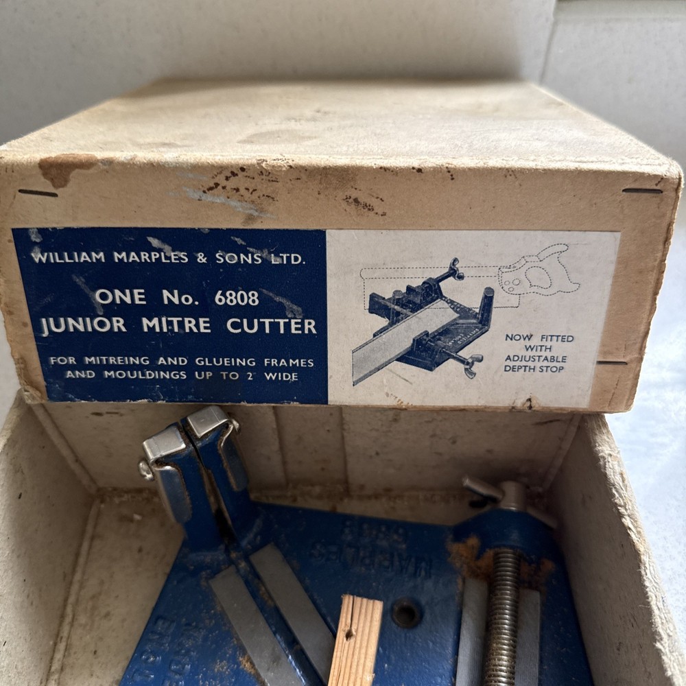 MARPLES JUNIOR MITRE CUTTER 6808 - boxed with instructions