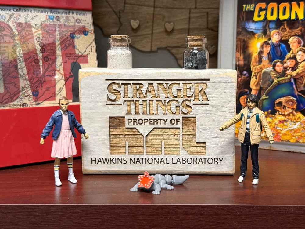STRANGER THINGS - ACTUAL HAWKINS LAB DEMOGORGON BLASTED WRECKAGE AUTHENTIC PROP