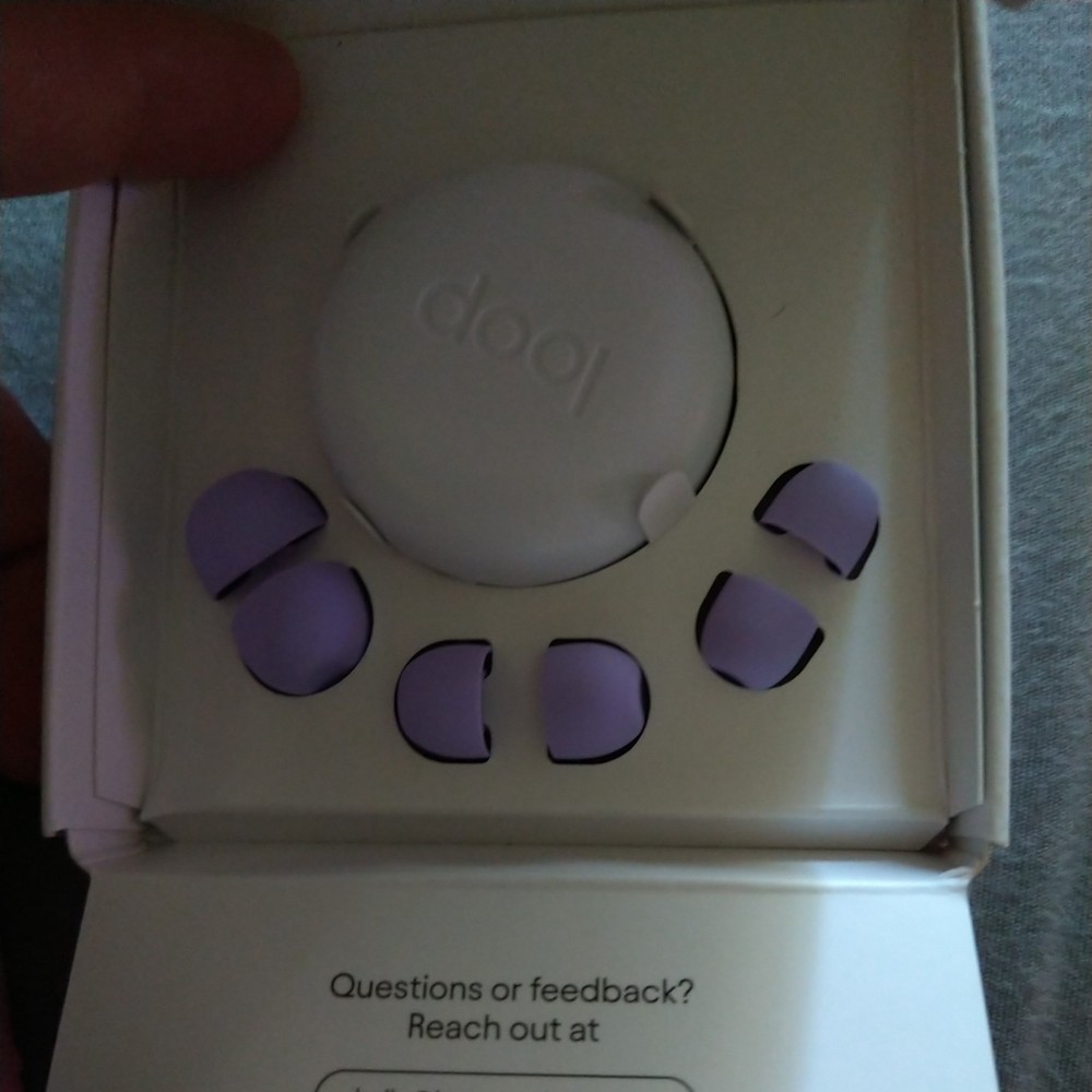 Loop Quiet 2 Earplugs Noise Reducing Ear Plugs VIOLET 14 Db Open Box