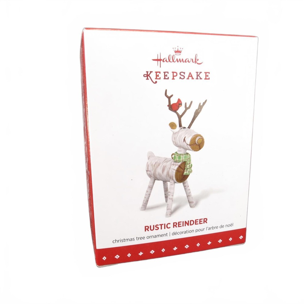 Rustic Reindeer Hallmark Keepsake Ornament QG01617