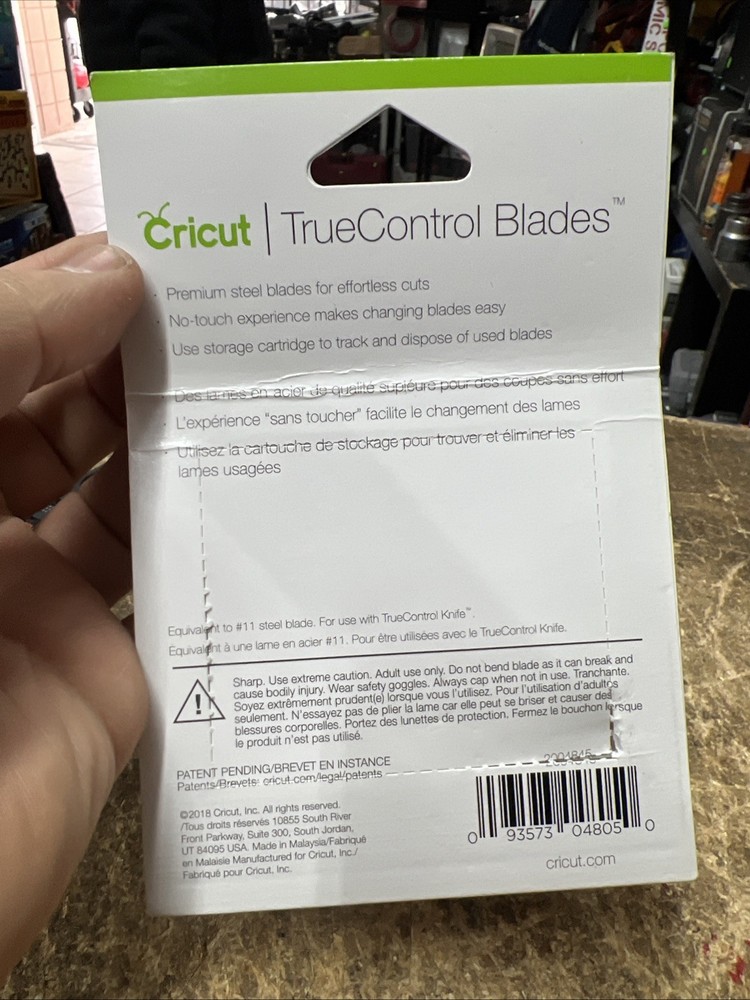 Genuine Cricut True Control Blades 5-Pack #2004845