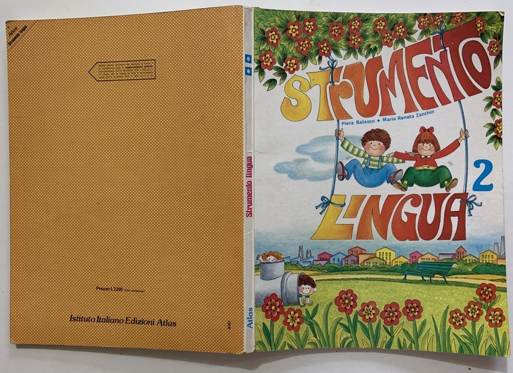 LANGUAGE INSTRUMENT 2 ATLAS 1984 ELEMENTARY SCHOOL BOOK