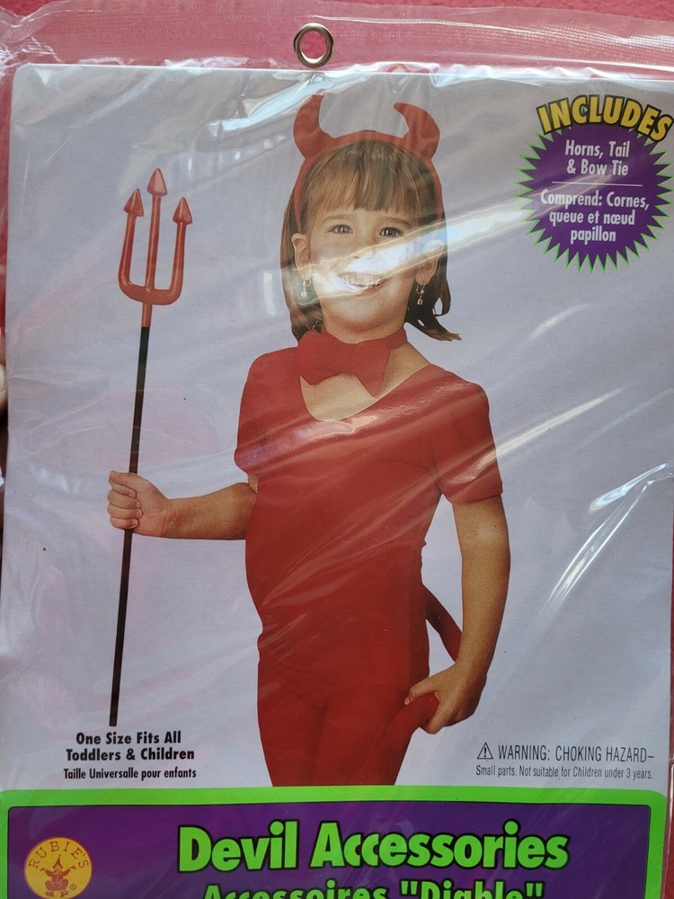 Children's Costume Devil Accessory Kit Rubies Halloween