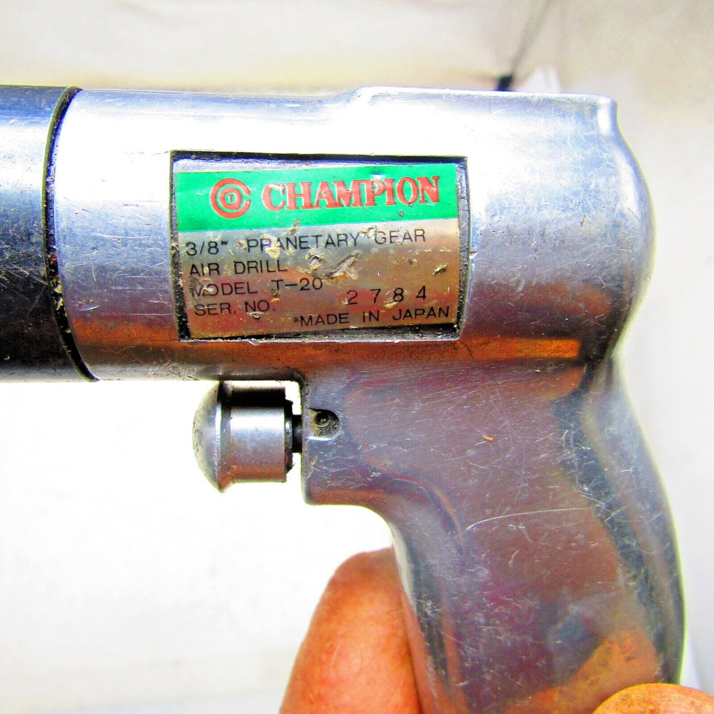 Air drill by Champion, 3/8"