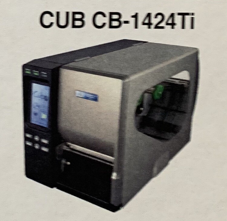 Printer Label CUB CB-1424Ti with Ethernet Connectivity