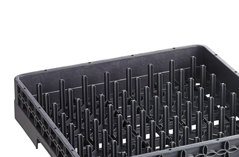 2 PACK Full Size Restaurant Dishwasher All Purpose Peg Rack with Close Sides